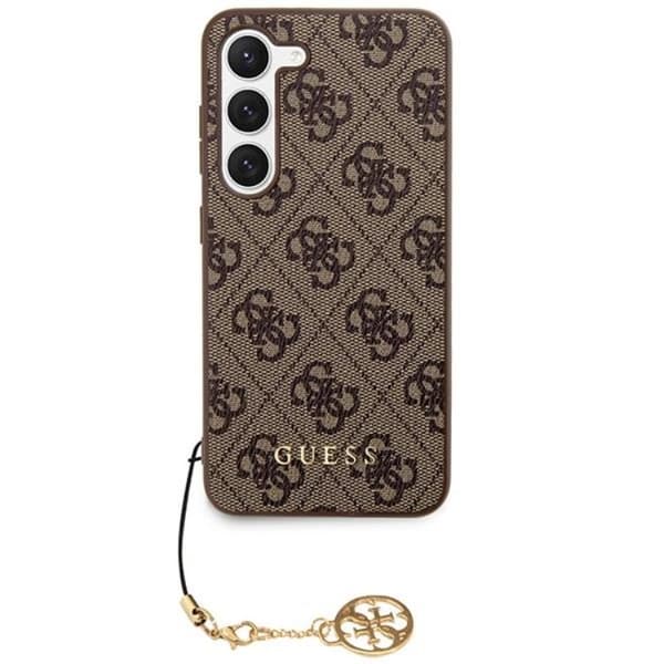 Guess Galaxy S24 Mobilskal Charms Collection - Brun