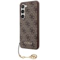 Miniatyrbild 2 av 8: Guess Galaxy S24 Mobilskal Charms Collection - Brun