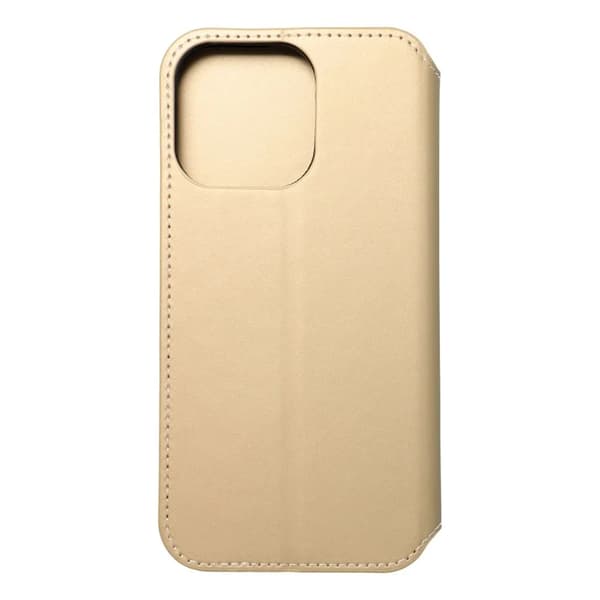 iPhone 15 Pro Max Plånboksfodral Dual Pocket - Guld