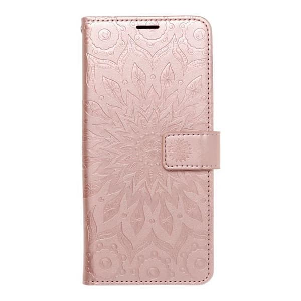 Galaxy S23 Plånboksfodral Mezzo Book Mandala - Roseguld