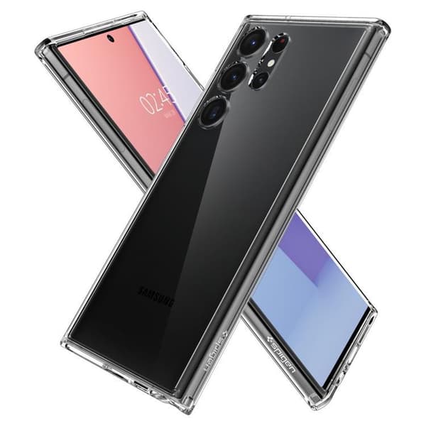Spigen Galaxy S23 Ultra Crystal Ultra Hybrid - Transparent