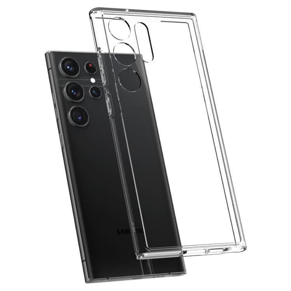 Spigen Galaxy S23 Ultra Crystal Ultra Hybrid - Transparent