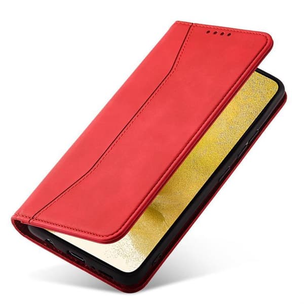 Galaxy S23 Plus Plånboksfodral Magnet Fancy - Röd