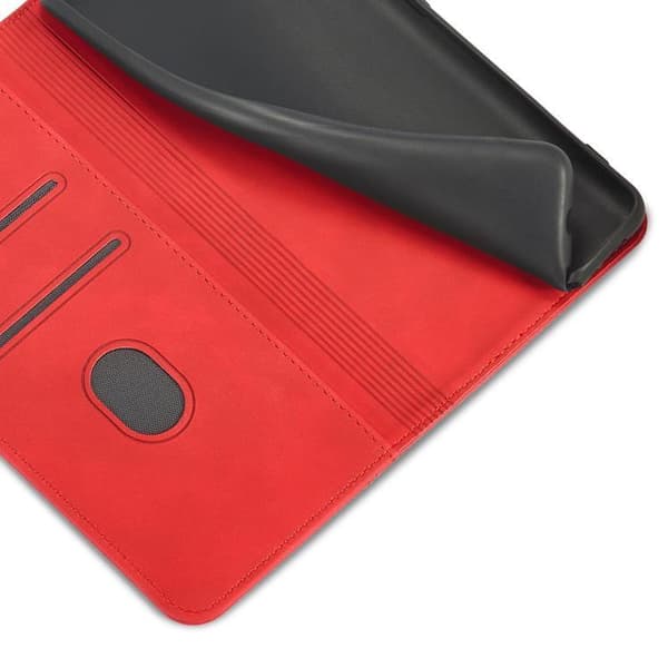 Galaxy S23 Plus Plånboksfodral Magnet Fancy - Röd