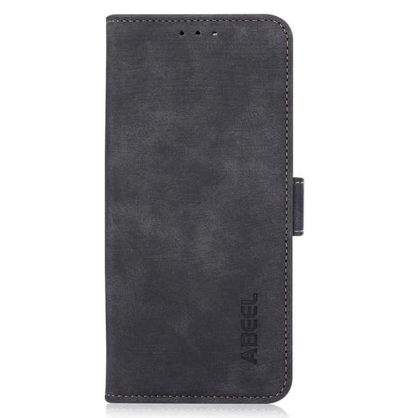 ABEEL iPhone 15 Pro Plånboksfodral - Svart