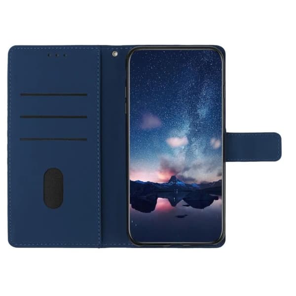 Google Pixel 7A Plånboksfodral Tryckt - Blå