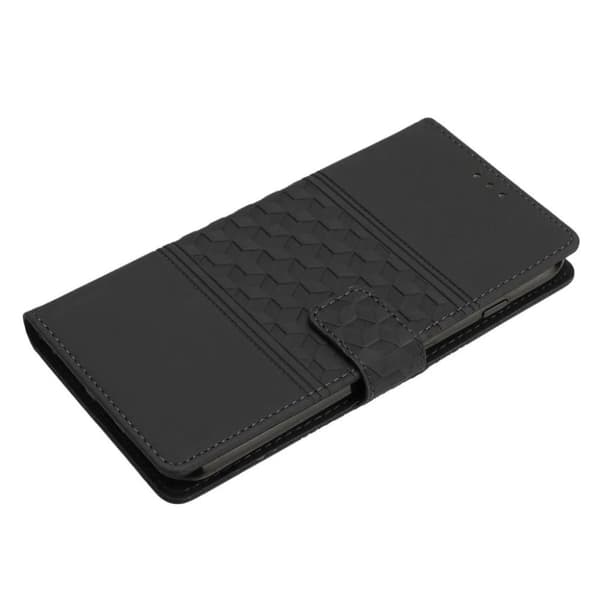 Google Pixel 7A Plånboksfodral Tryckt - Svart