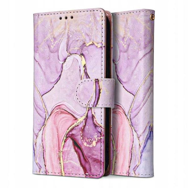 Tech-Protect Galaxy A35 5G Plånboksfodral - Marble Rosa