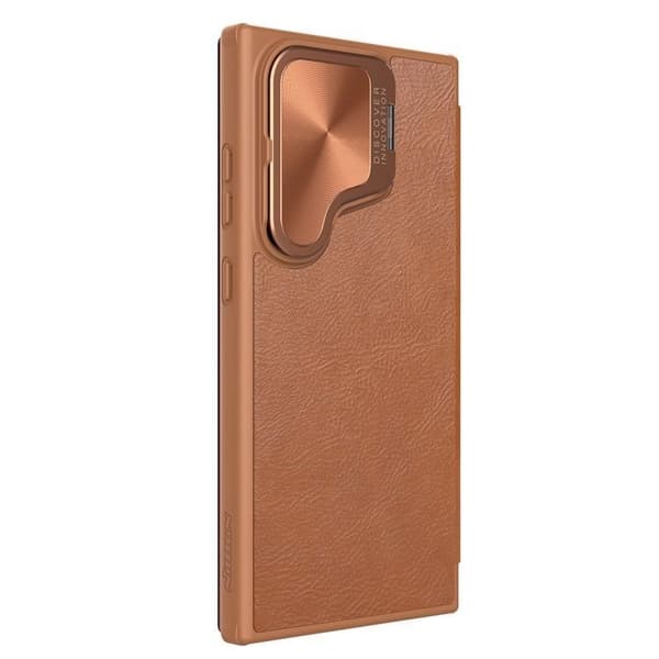 Nillkin Galaxy S24 Plus Plånboksfodral QinProp - Brun