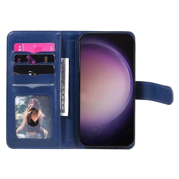 Galaxy S24 Ultra Plånboksfodral - Blå