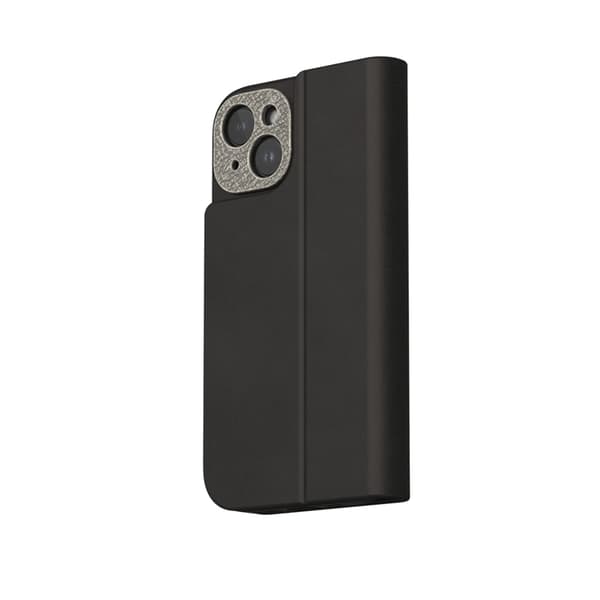 Moshi iPhone 15 Plånboksfodral Magsafe - Midnattssvart