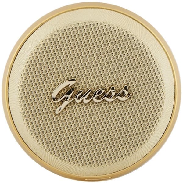 Guess Bluetooth Högtalare Magnetic Script Metal - Guld