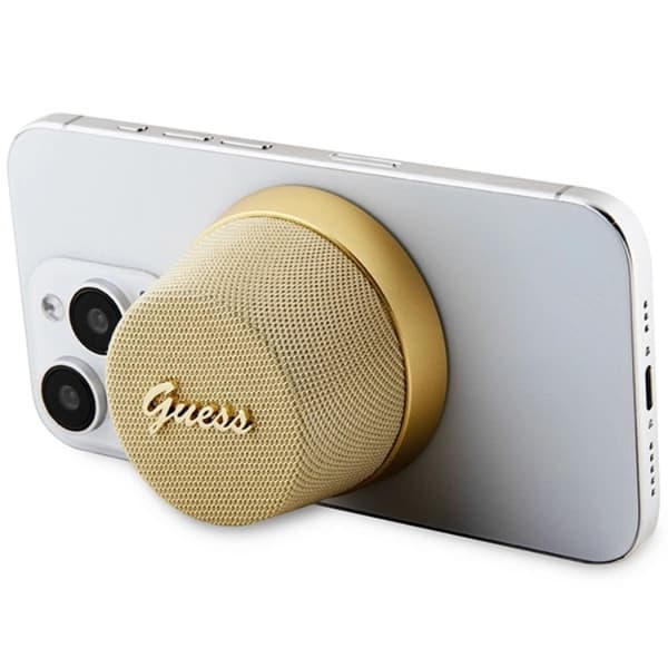 Guess Bluetooth Högtalare Magnetic Script Metal - Guld
