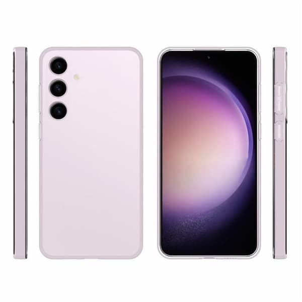 Galaxy S24 Plus Mobilskal Vattenstämpelfri TPU - Transparent