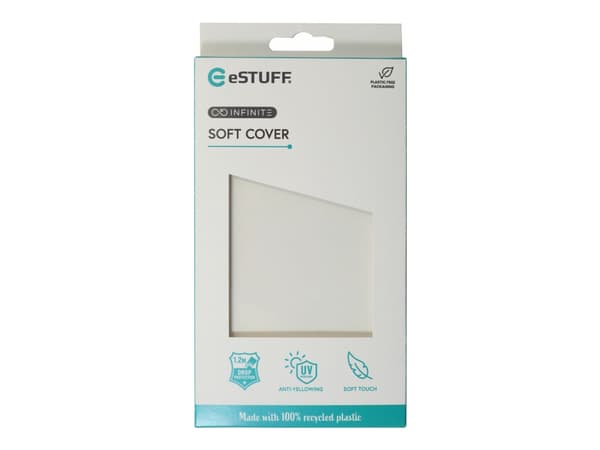eSTUFF Infinite Vienna - Baksidedeksel for mobiltelefon - MagSafe-samsvar - termoplast-polyuretan (TPU) - blank - for Apple iPhone 13 mini