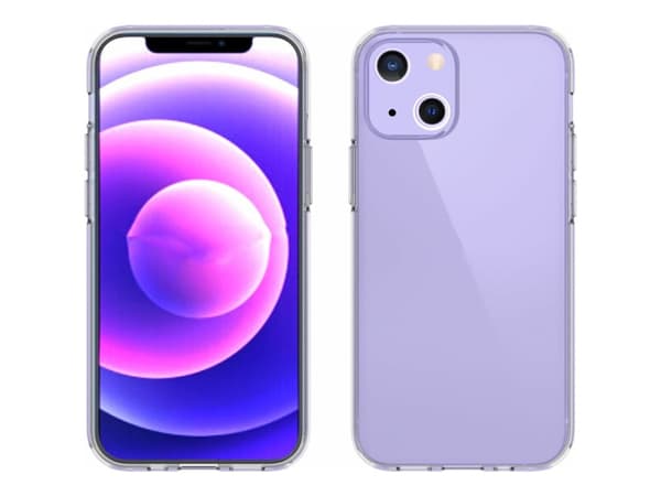 eSTUFF Infinite Vienna - Baksidedeksel for mobiltelefon - MagSafe-samsvar - termoplast-polyuretan (TPU) - blank - for Apple iPhone 13 mini