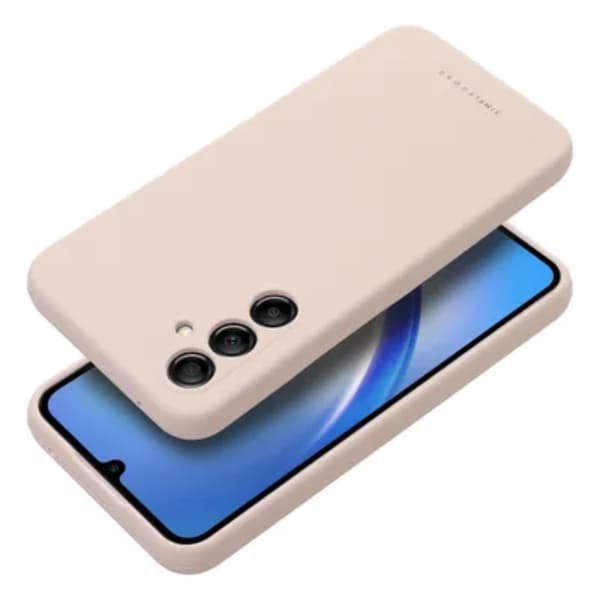 Roar Samsung Galaxy A34 5G Mobilskal Roar Cloud Skin - Ljusrosa