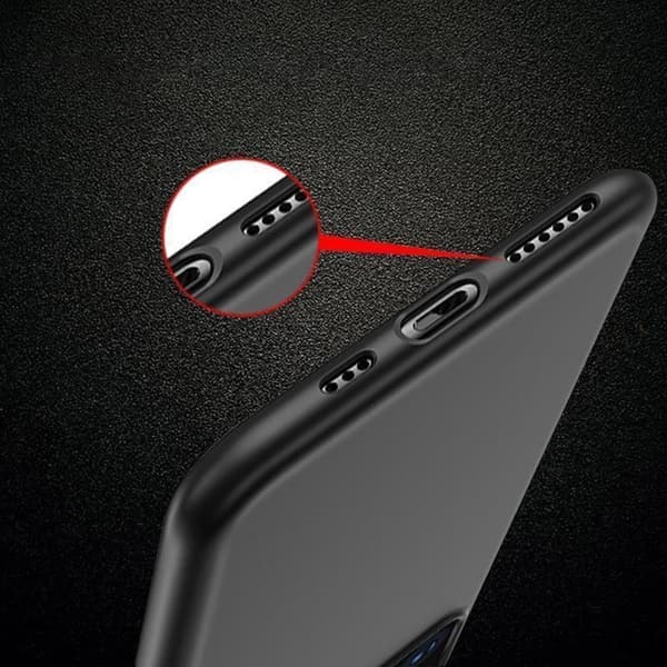 Galaxy S23 FE Mobilskal Soft Silicone - Svart