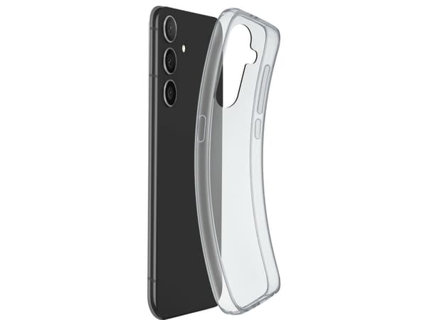 Matkapuhelimen takakansi Cellular Line Galaxy A55 Fine, läpinäkyvä, läpinäkyvä