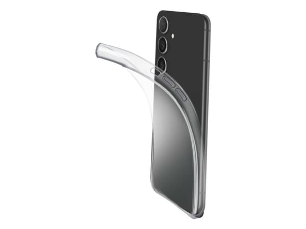 Matkapuhelimen takakansi Cellular Line Galaxy A55 Fine, läpinäkyvä, läpinäkyvä
