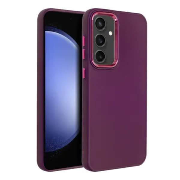 Galaxy S23 FE Mobilskal Frame - Lila