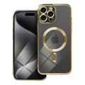 Miniatyrbild 1 av 5: iPhone 15 Pro Max Mobilskal Magsafe Electro - Guld