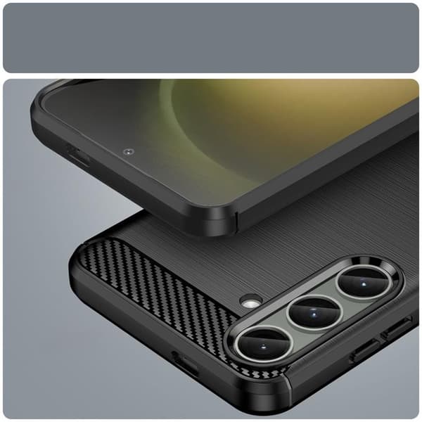 Galaxy S24 Plus Mobilskal Carbon - Svart