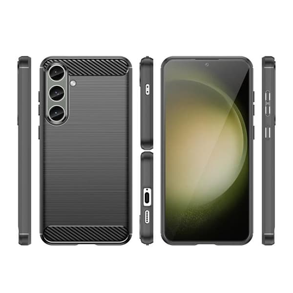 Galaxy S24 Plus Mobilskal Carbon - Svart
