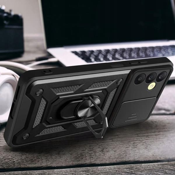 Tech-Protect Galaxy A15 4G/5G Mobilskal Camshield Pro - Svart