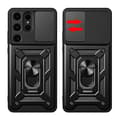 Miniatyrbild 9 av 9: Galaxy S24 Ultra Mobilskal Hybrid Armor Camshield - Blå