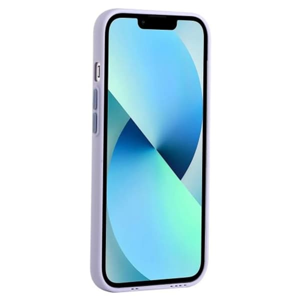iPhone 15 Mobilskal Korthållare TPU - Lila