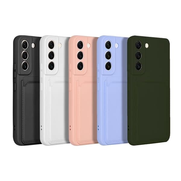 Galaxy A35 5G Korthållare Mobilskal - Svart