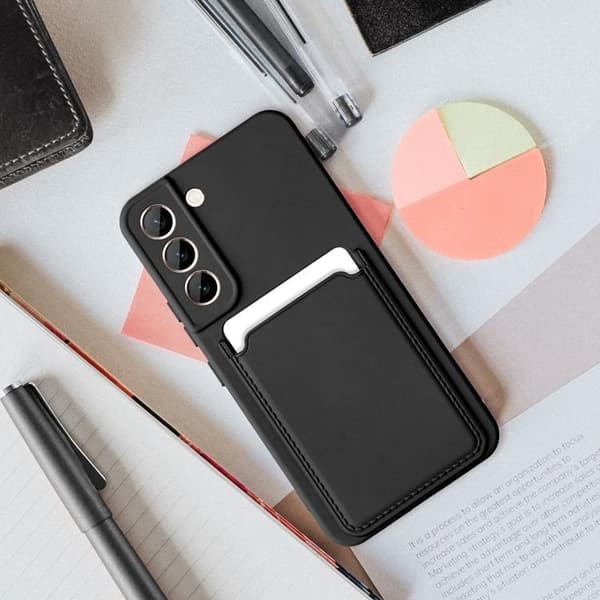 Galaxy A35 5G Korthållare Mobilskal - Svart