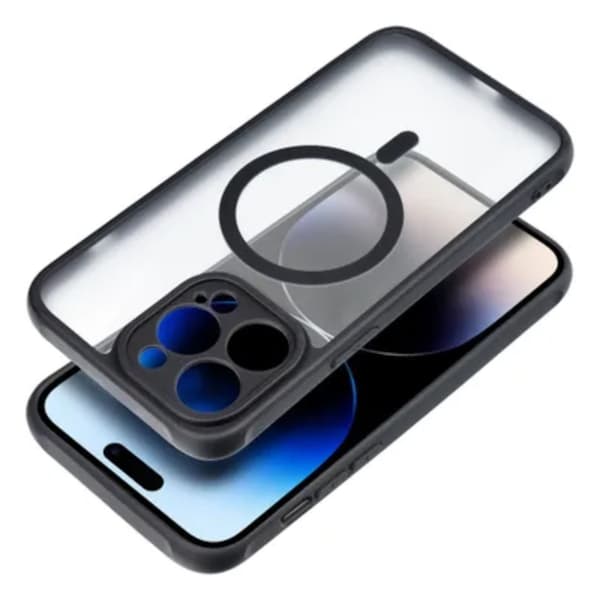 iPhone 15 Plus Mobilskal Magsafe Matte - Svart