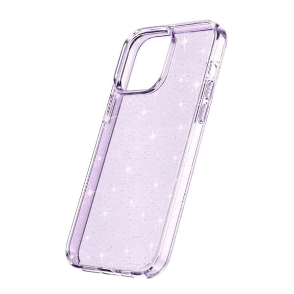 iPhone 15 Pro Mobilskal Glittrande - Lila