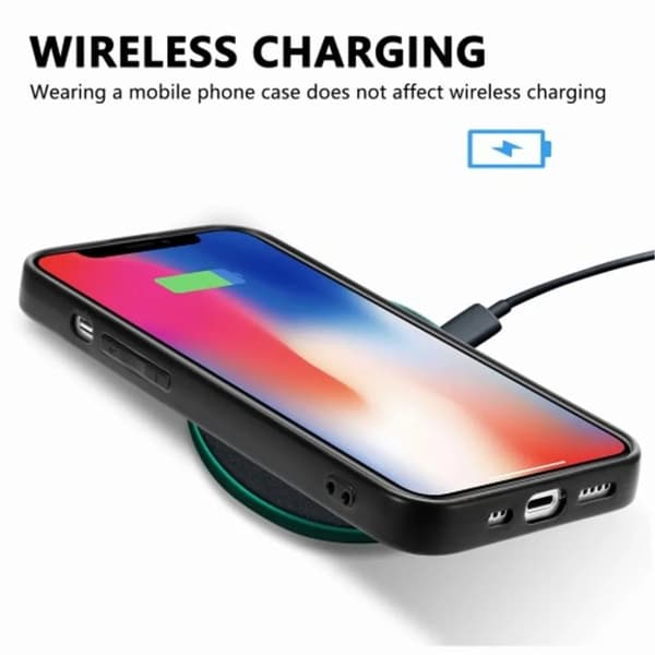 iPhone 15 Plus Mobilskal PU-läder - Röd
