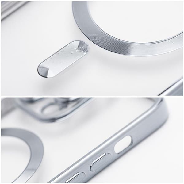 Galaxy S24 Ultra Mobilskal Magsafe Electro - Silver