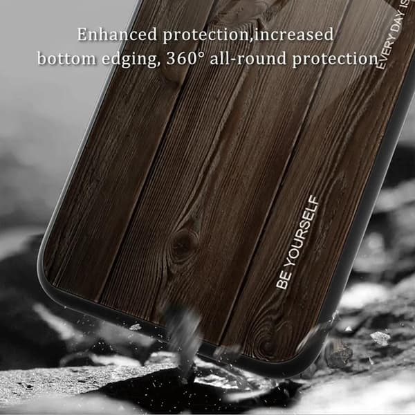 Galaxy S24 Plus Mobilskal med Tryck och Baksida - Ljust Trä