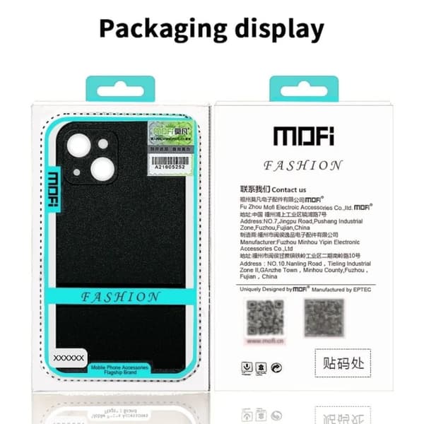 Mofi iPhone 15 Plus Mobilskal - Svart