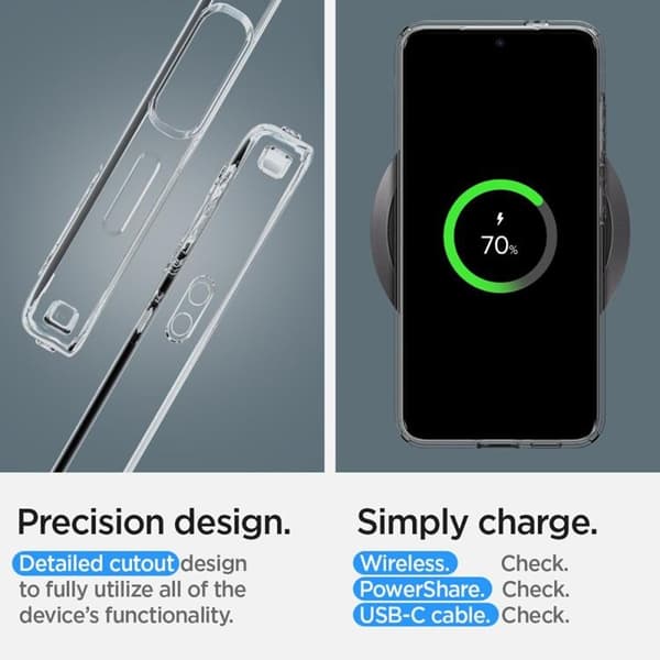 Spigen Galaxy S24 Mobilskal Liquid Crystal - Clear
