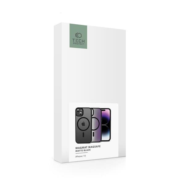 Tech-Protect iPhone 15 Pro Max Mobilskal Magsafe Magmat - Svart