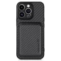 Miniatyrbild 1 av 4: iPhone 15 Pro Max Mobilskal Korthållare Detachable - Svart