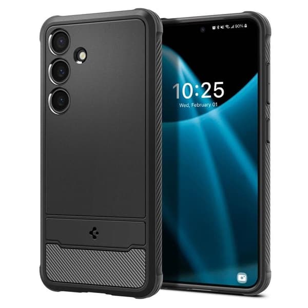 Spigen Galaxy S24 Mobilskal Rugged Armor - Matte Svart