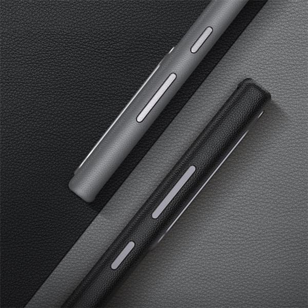 Galaxy S24 Plus Mobilskal Läder Shockproof Silikon - Grön