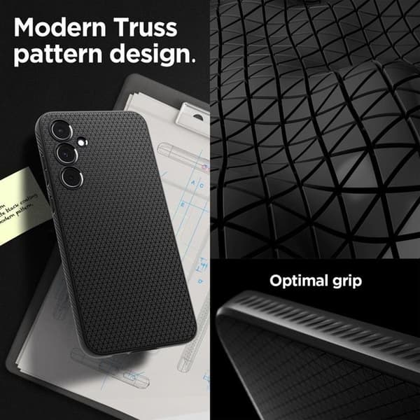 Spigen Galaxy A35 5G Mobilskal Liquid Air - Svart