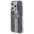 Miniatyrbild 3 av 7: Guess iPhone 15 Pro Max Mobilskal Gold Stripes - Svart