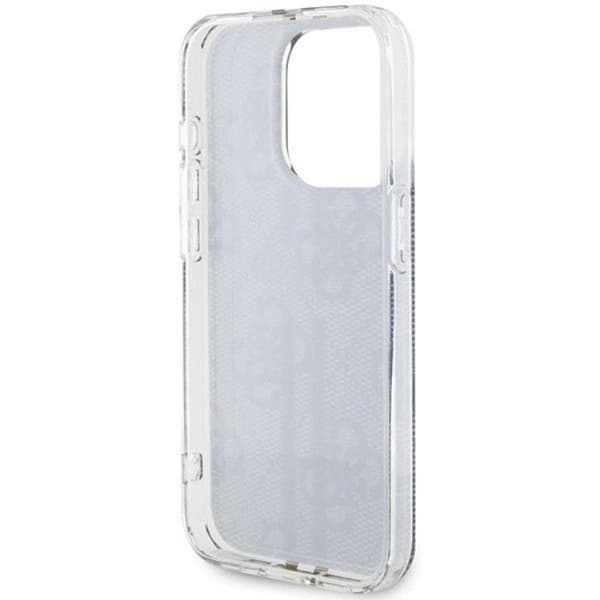Guess iPhone 15 Pro Max Mobilskal Gold Stripes - Svart