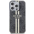 Miniatyrbild 2 av 7: Guess iPhone 15 Pro Max Mobilskal Gold Stripes - Svart