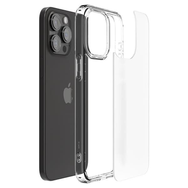 Spigen iPhone 15 Pro Mobilskal Ultra Hybrid - Frost Clear