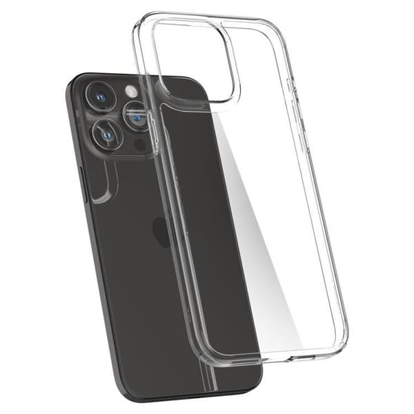 Spigen iPhone 15 Pro Max Mobilskal Airskin Hybrid - Crystal Clear